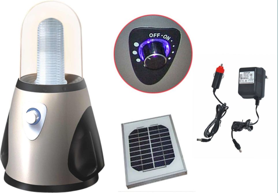 Solar Lampe 36 LED mit Dimmer und 3W Solarfeld Solar Lampe 36 LED mit Dimmer und 3W Solarfeld