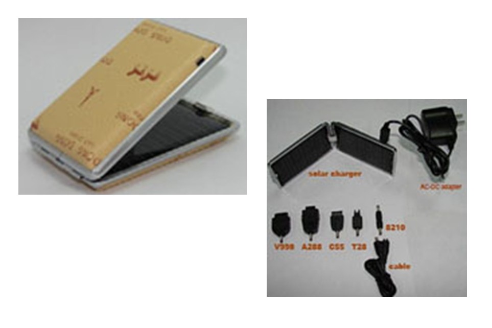 Solar Ladeger�t f�r Mobiltelefon