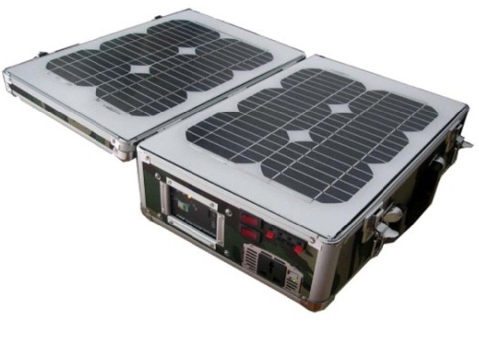 Tragbares Solarenergiesystem f�rs Haus 20 Watt