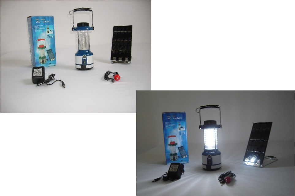 Solar Lampe 32 LED mit 2W Solarfeld